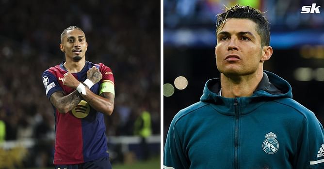 Barcelona ace Raphinha joins Cristiano Ronaldo in achieving unique feat after hat-trick against Bayern Munich