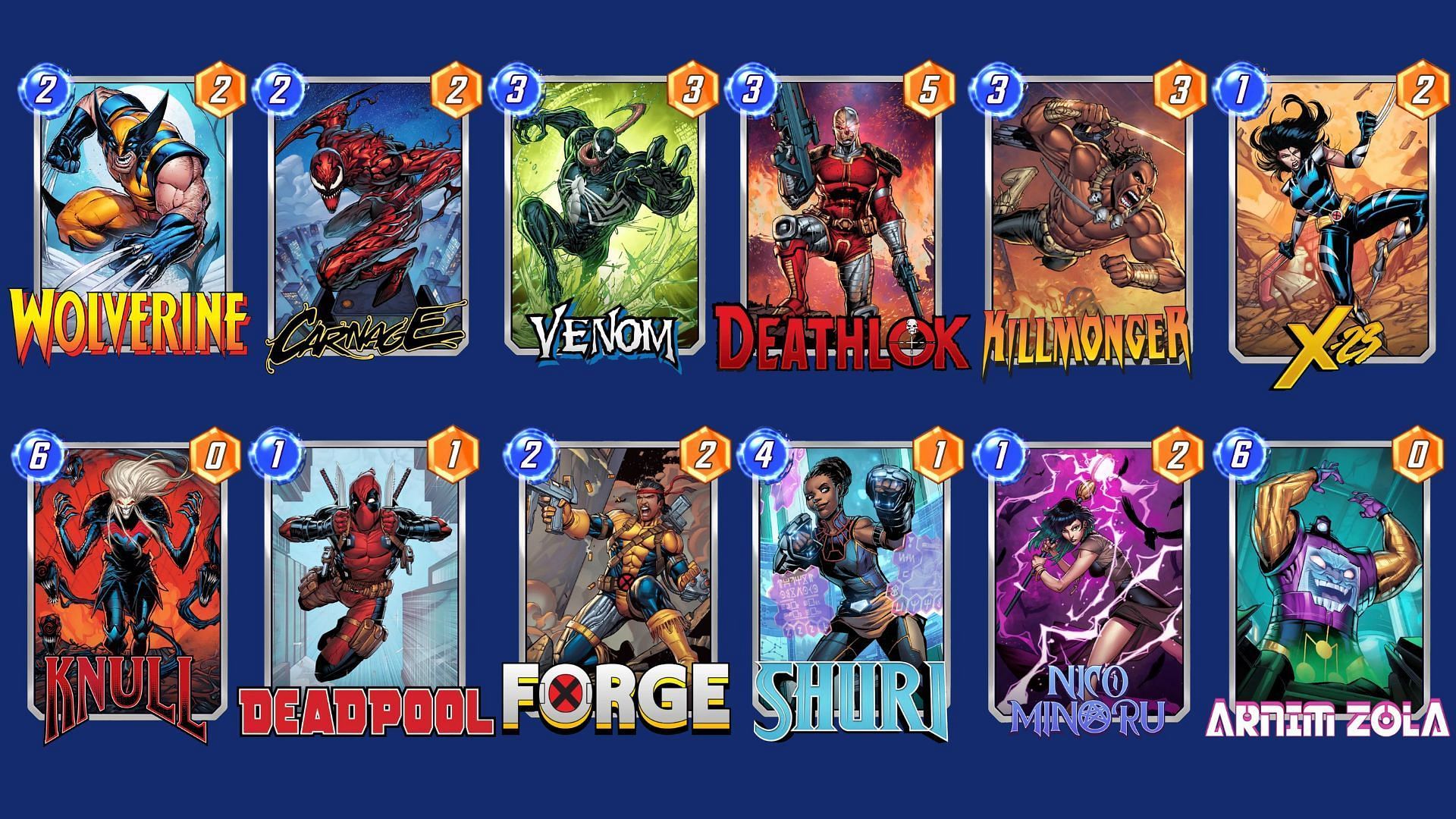 The Wolverine Regenerate Deck is a strategic Marvel Snap Wolverine deck (Image via Nuverse)