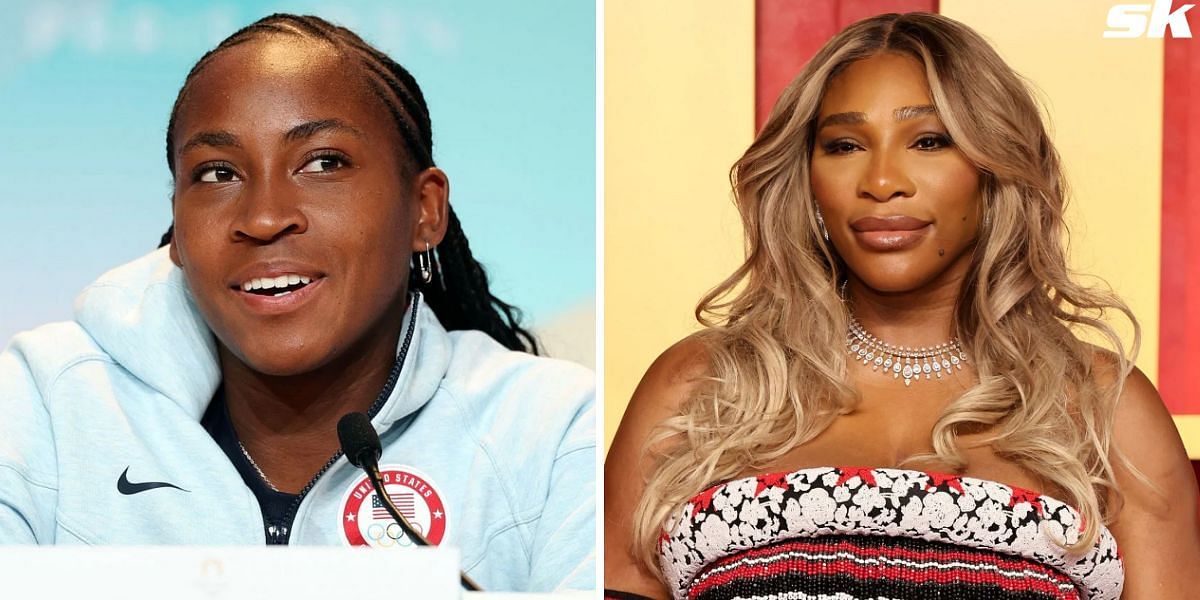 Coco Gauff (L) and Serena Williams (R) (Image Source: Getty)