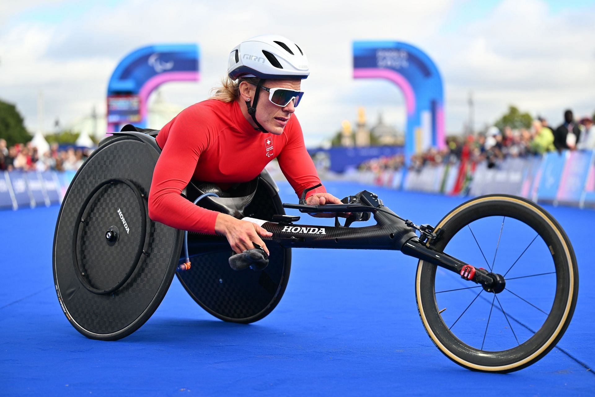 Debrunner during the 11th day of the 2024 Paris Paralympic Games (Image via: Getty Images)