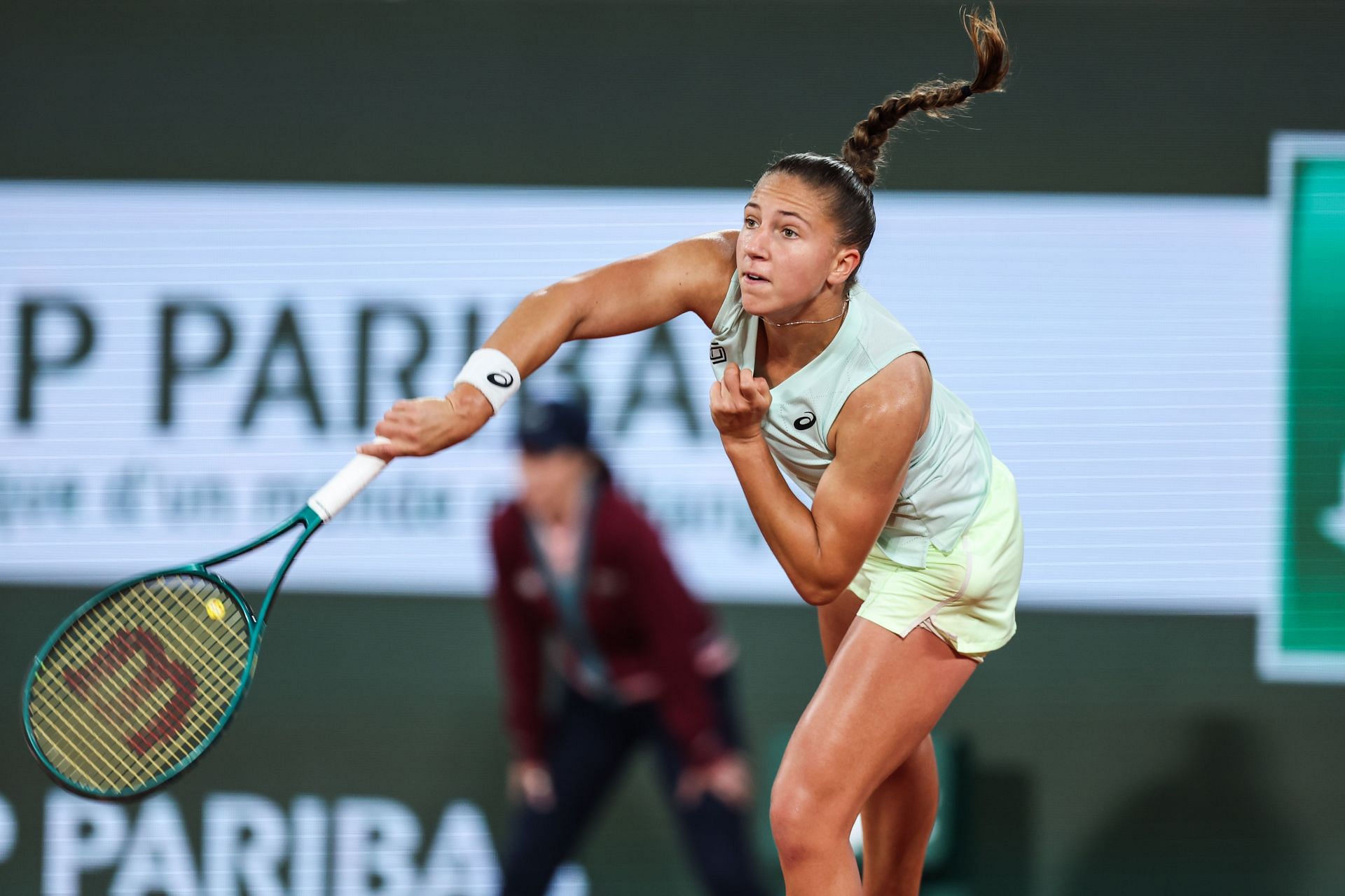 Parry in action in the 2024 French Open - Source: Getty