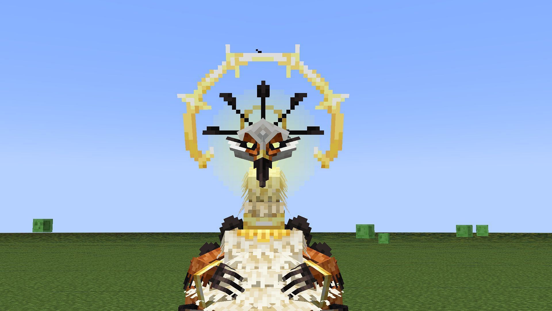 This is the strongest of the mobs in Minecraft Mowzie&#039;s Mobs mod (Image via Mojang Studios)