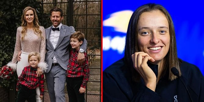 PICTURE: Iga Swiatek's new coach Wim Fissette’s children nail spooky Halloween look