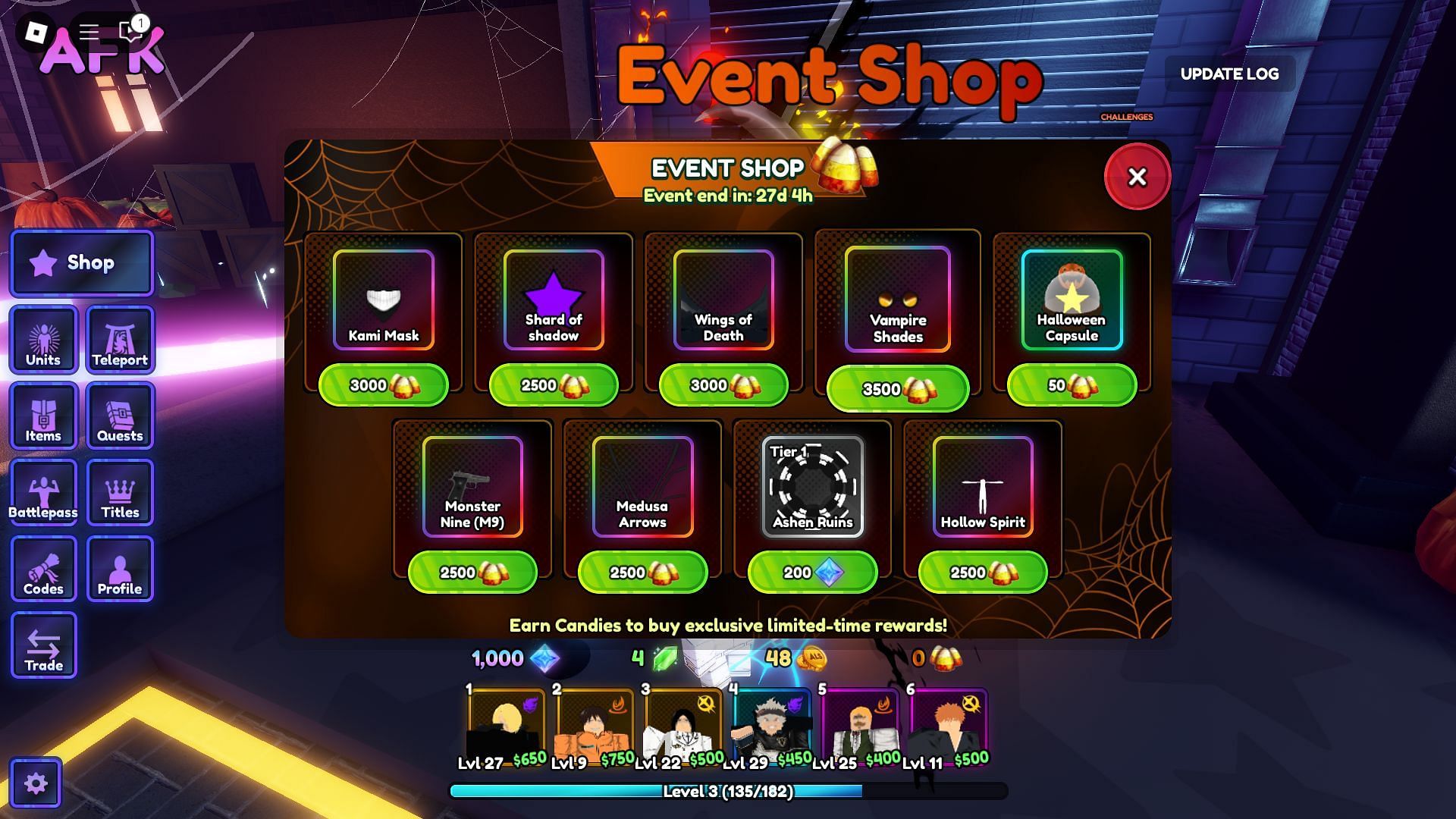 There is a new Event Shop in the game (Image via Roblox)