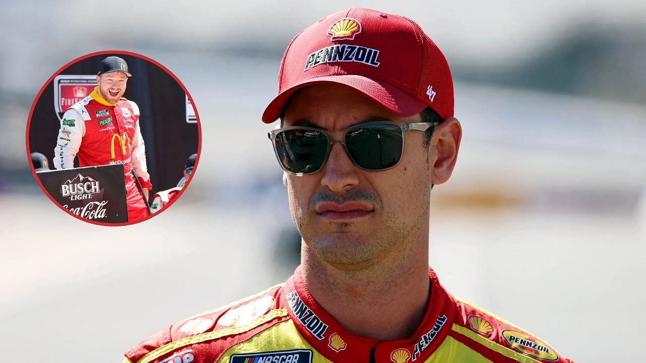 Joey Logano and Tyler Reddick