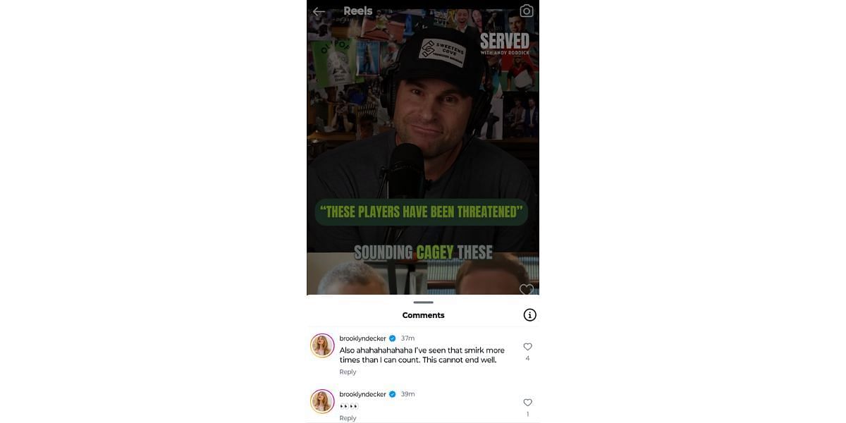 Brooklyn Decker&#039;s comments on @servedpodcast&#039;s post