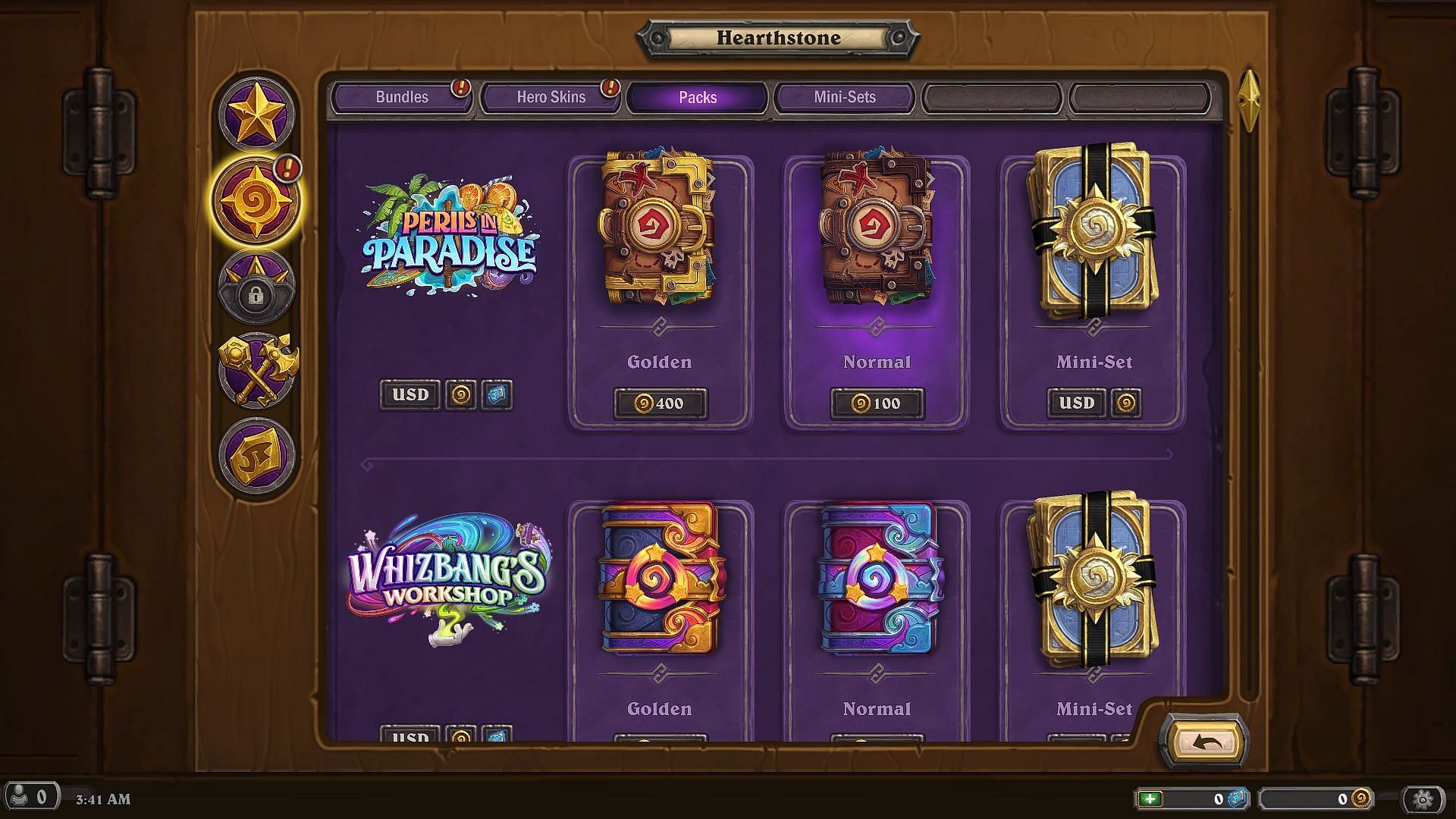 Focus on the latest Hearthstone card sets (Image via Blizzard Entertainment)