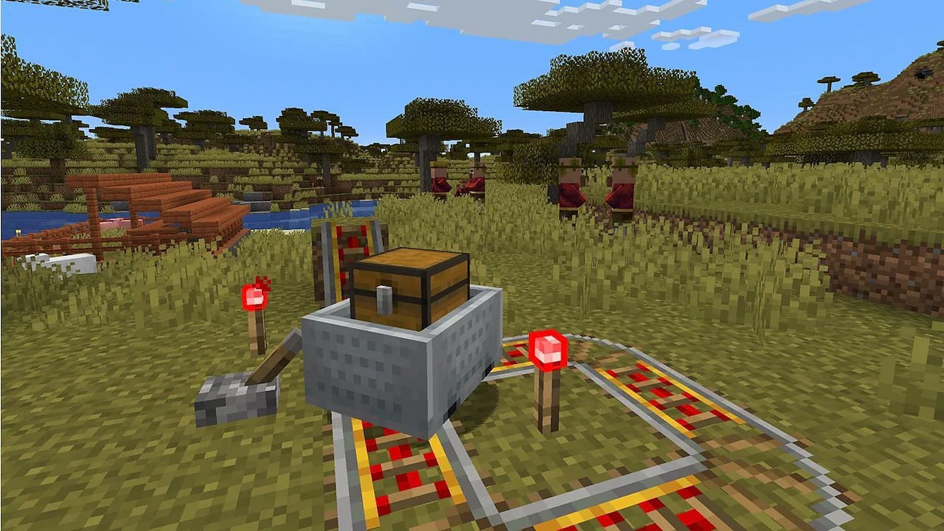 Experimental minecart changes coming (Image via Mojang)