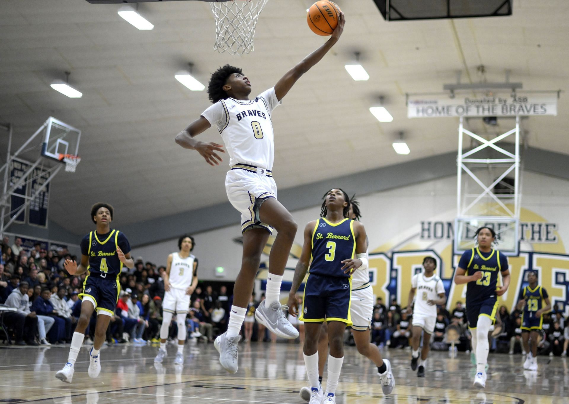 St. John Bosco defeated St. Bernard 60-47 to win a CIF-SS boys Open Division playoff basketball game. - Source: Getty