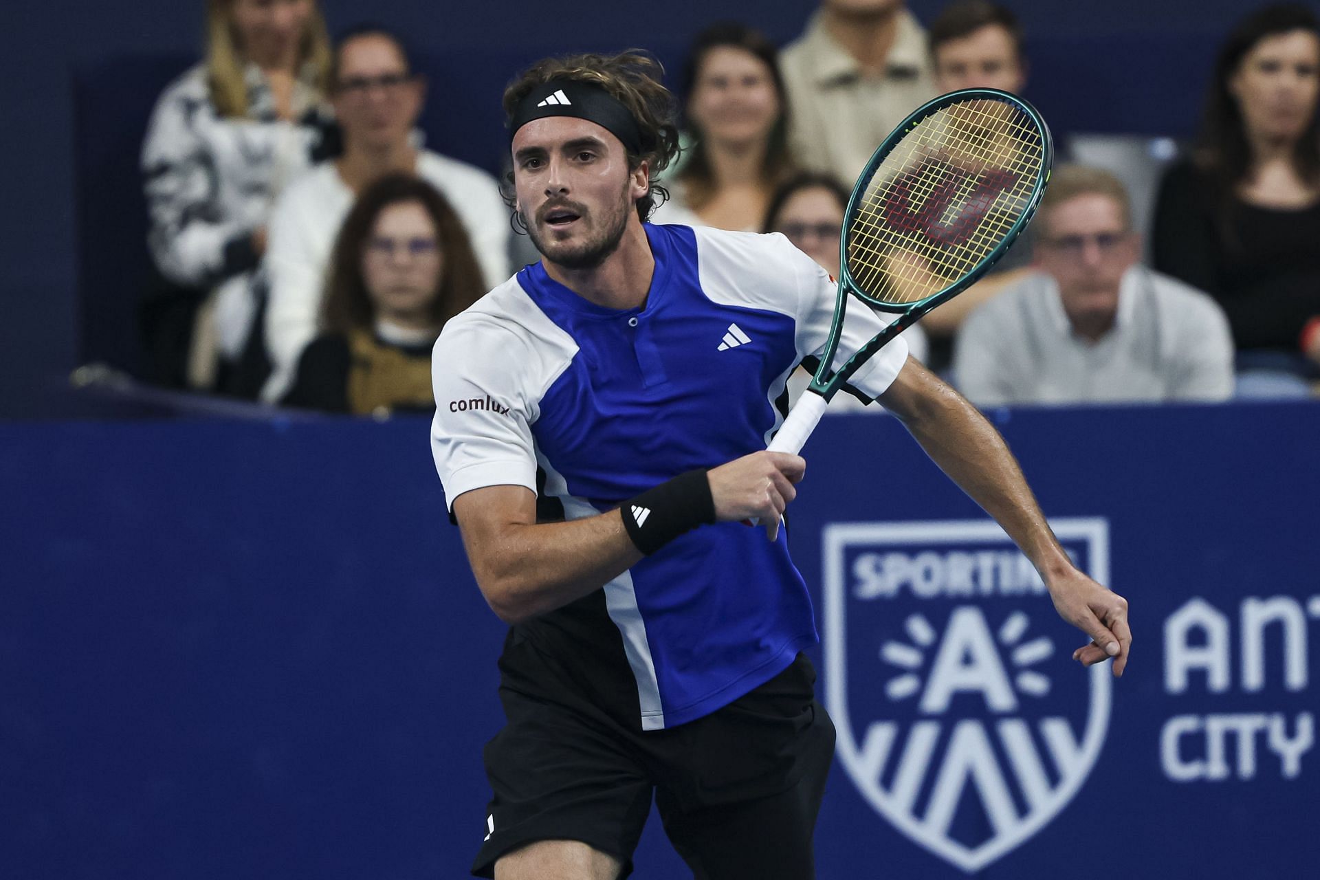 Stefanos Tsitsipas at the European Open 2024. (Photo: Getty)