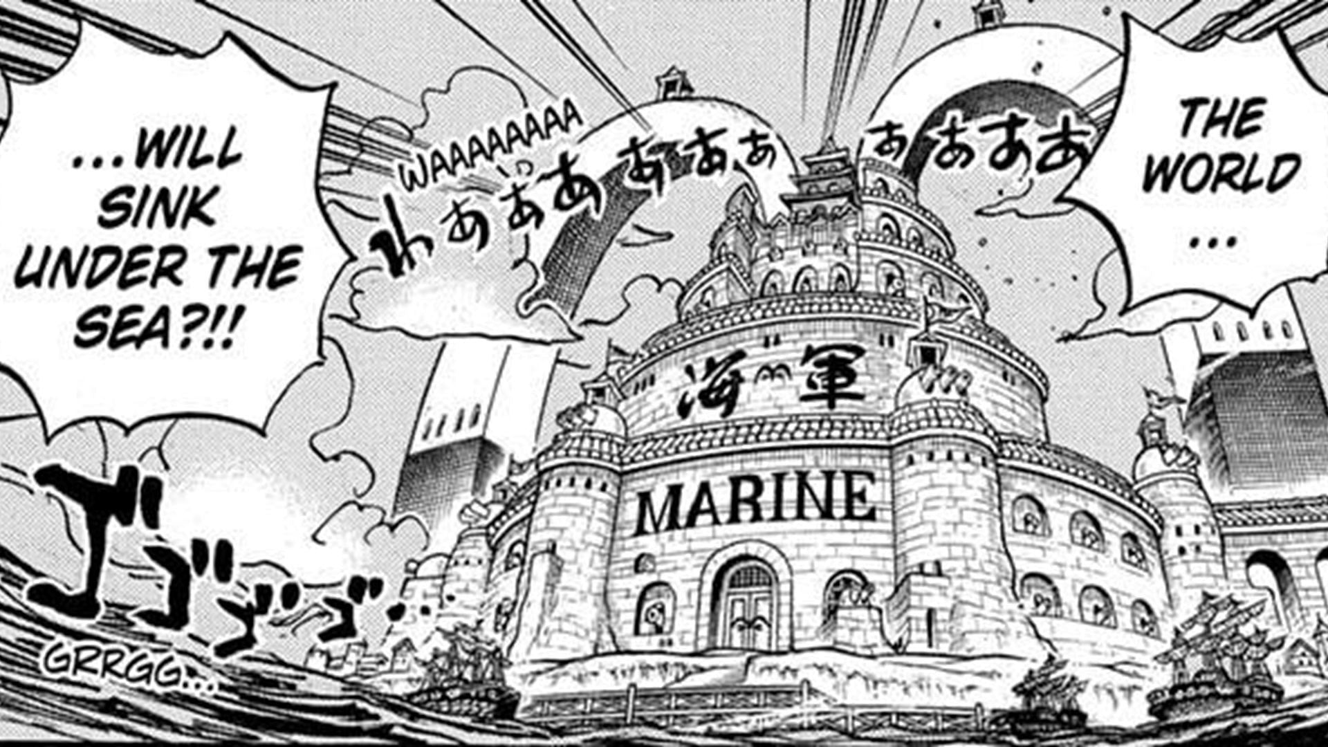 The truth left the Marines shocked (Image via Shueisha)