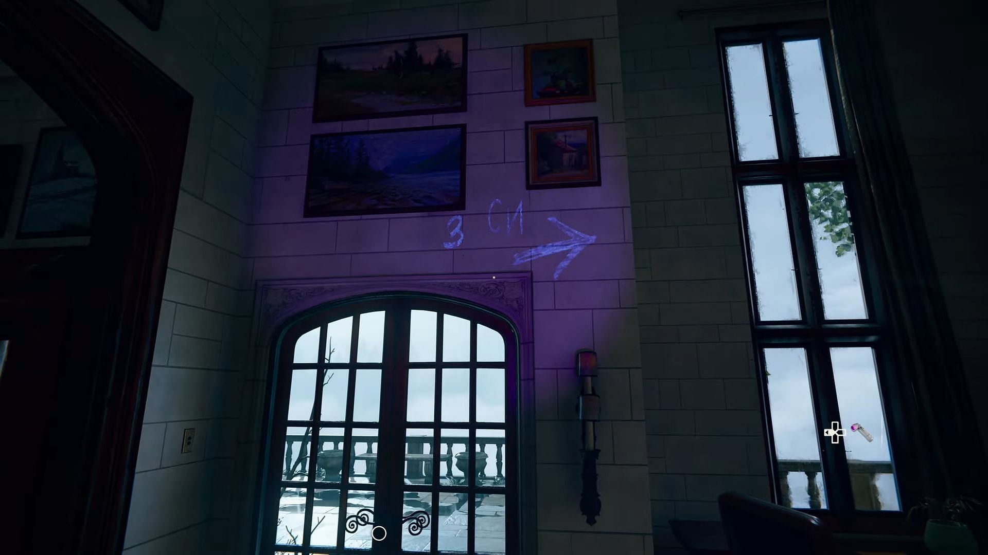 The third part of the code near the window (Image via Activision)