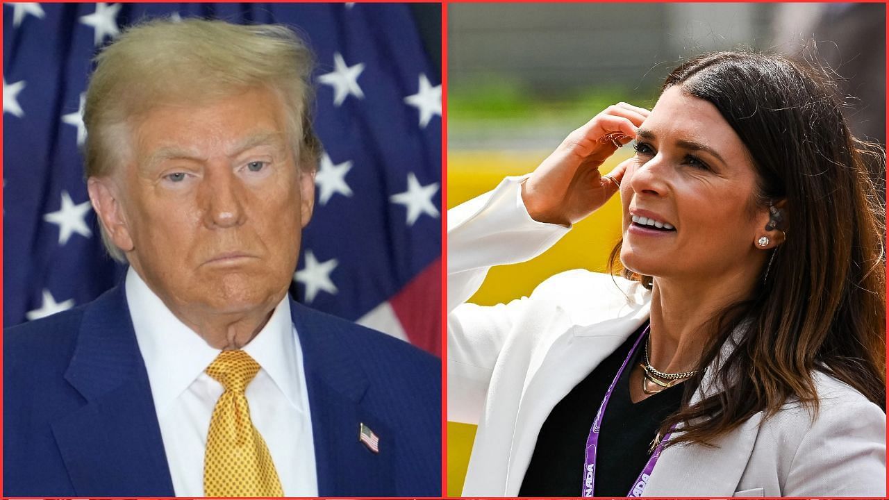 In Picture: Donald Trump and Danica Patrick (L-R). Credit: Imagn Images.