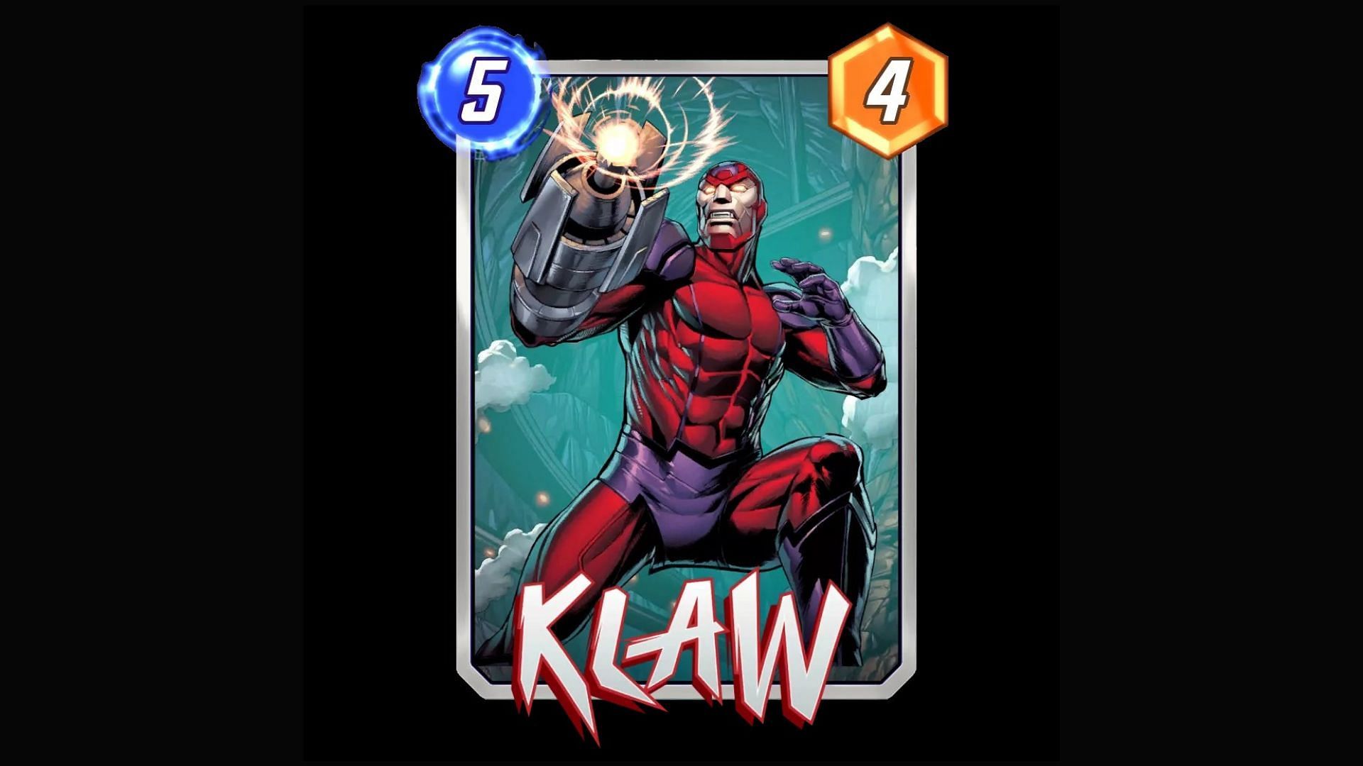 Klaw is undoubtedly one of the most versatile and impactful five-cost cards in Marvel Snap (Image via Nuverse)