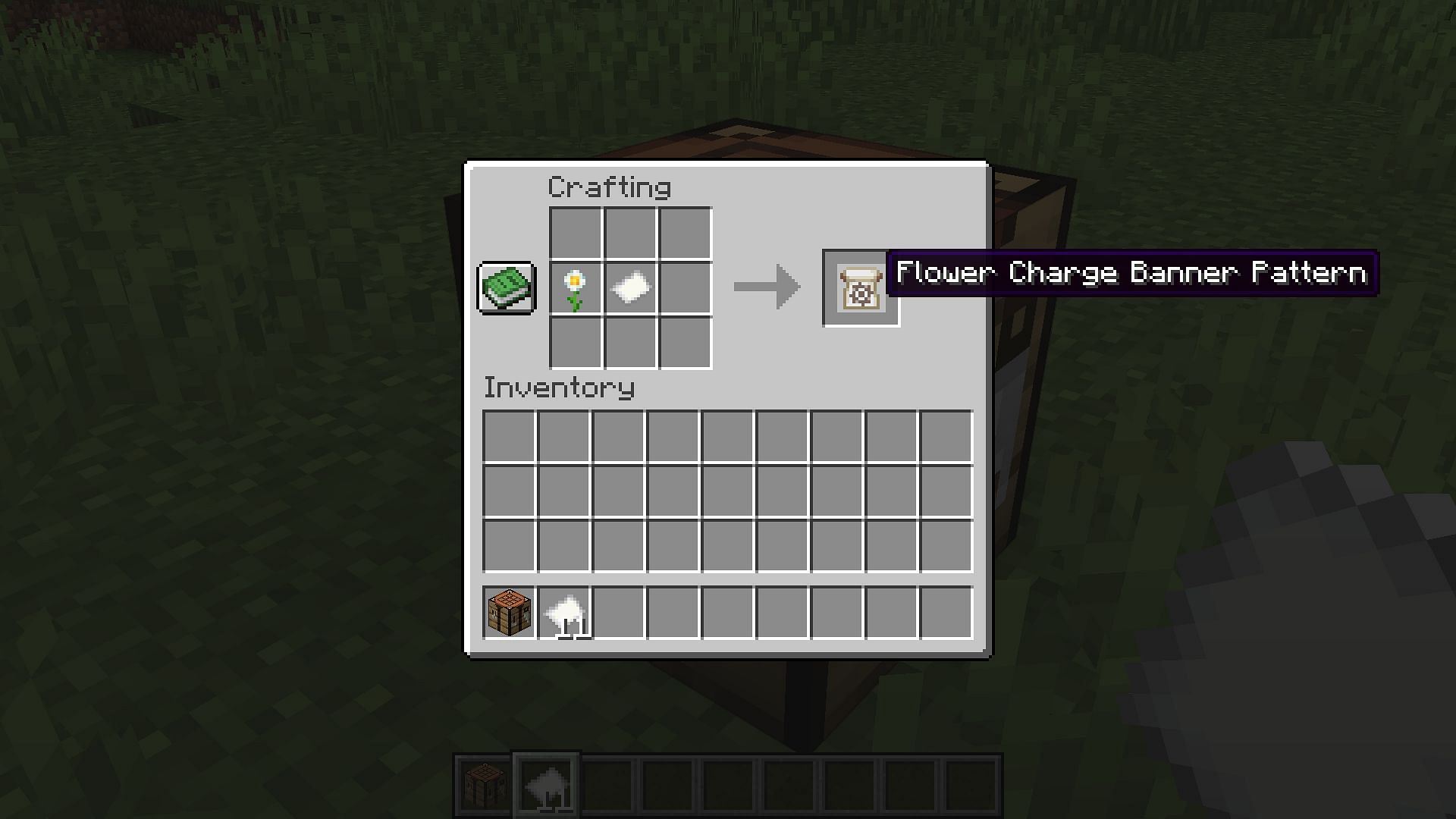 Oxeye Daisy is one of the most common materials you can find. (Image via Mojang Studios)