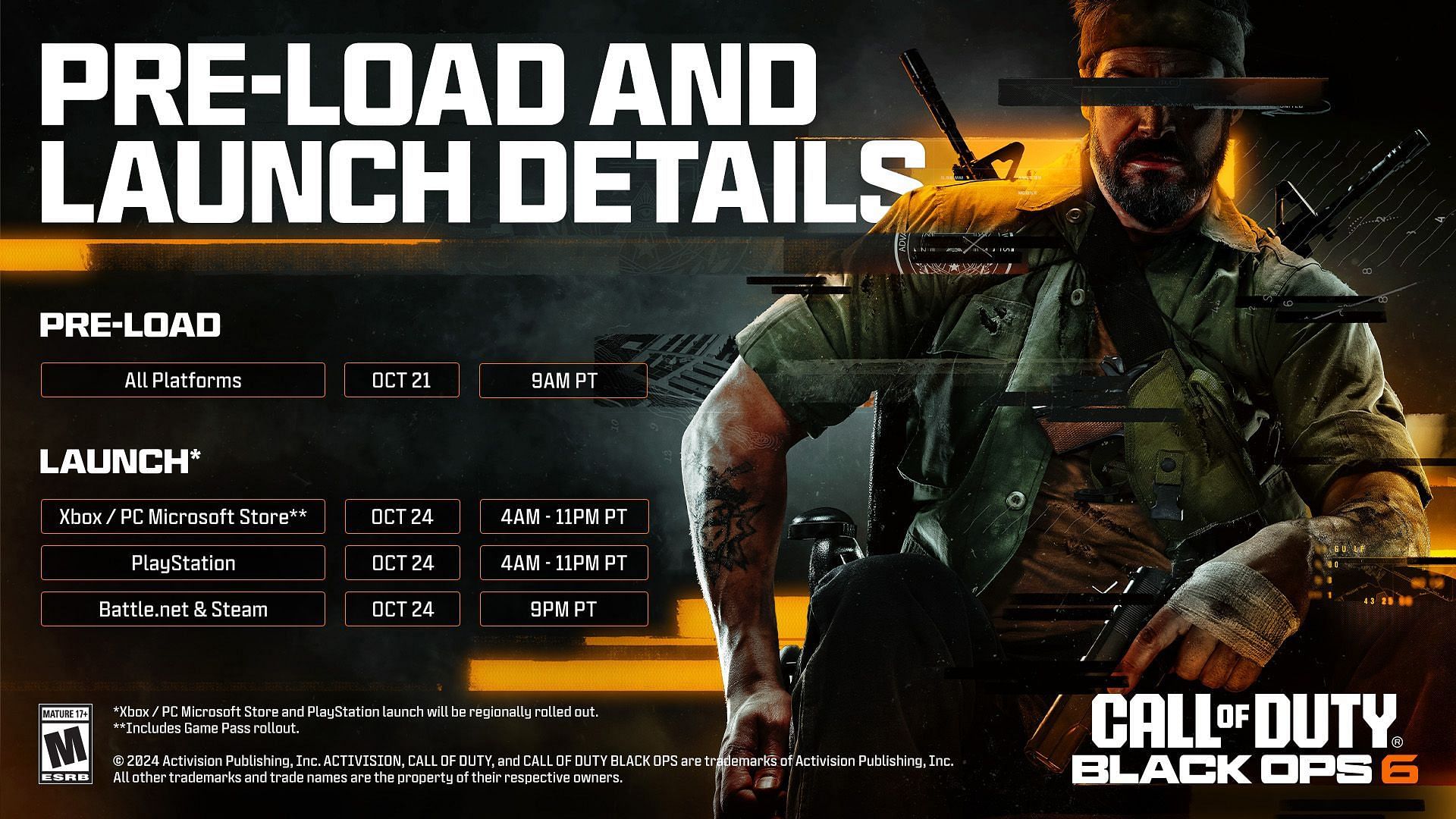 BO6 release date and time (Image via Activision)