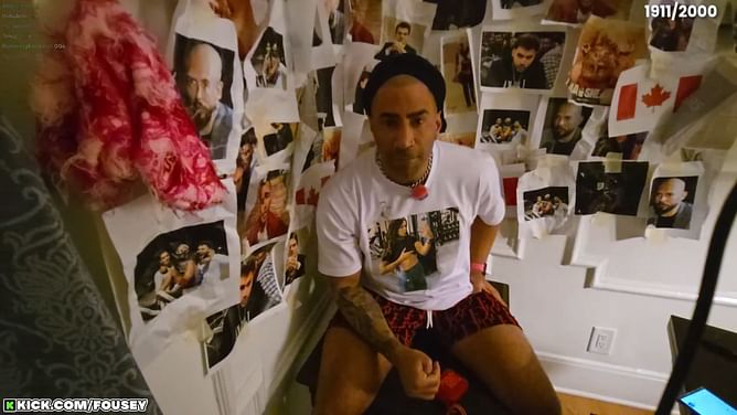 Fousey addresses recent controversy and reassures fans he is healthy enough to stream