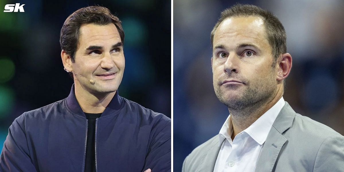 Roger Federer (L) &amp; Andy Roddick (R) [Image Source: Getty Images]