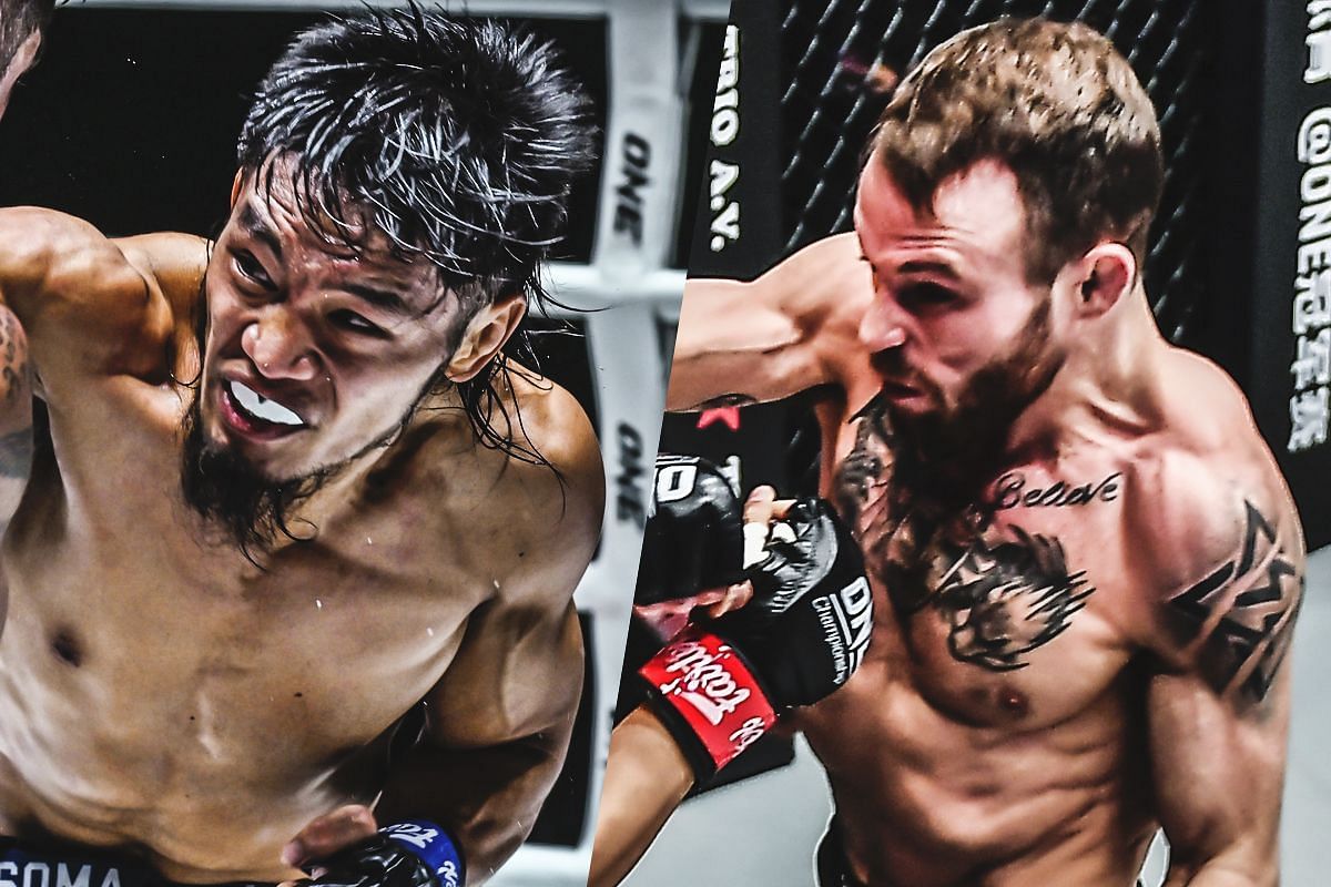 Lito Adiwang and Jarred Brooks - Photo by ONE Championship