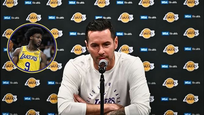 JJ Redick continues showing faith in Bronny James despite near scoreless outing