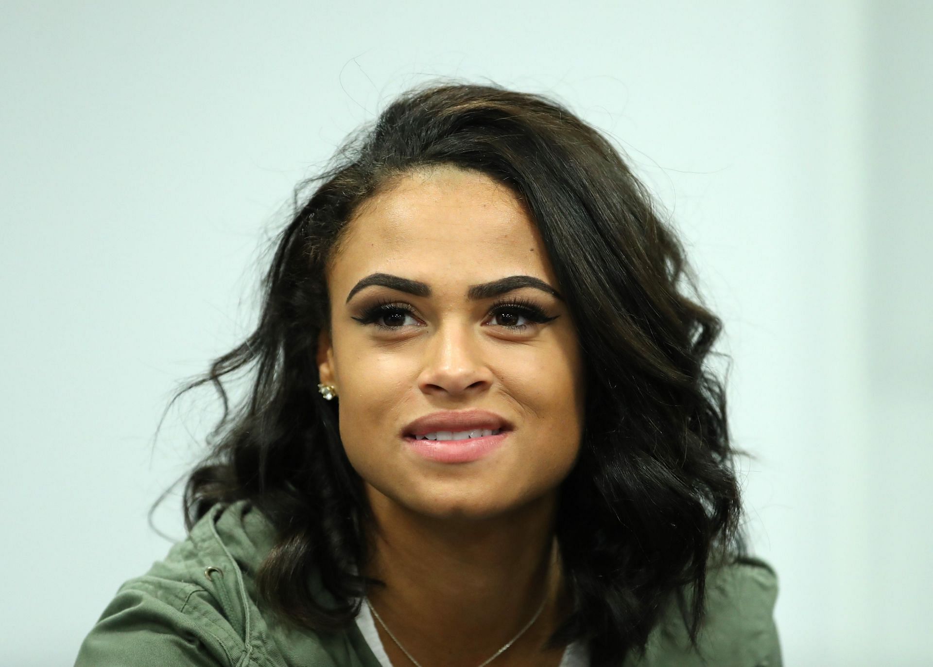 Sydney McLaughlin-Levrone at the IAAF meetings in Monaco - Source: Getty