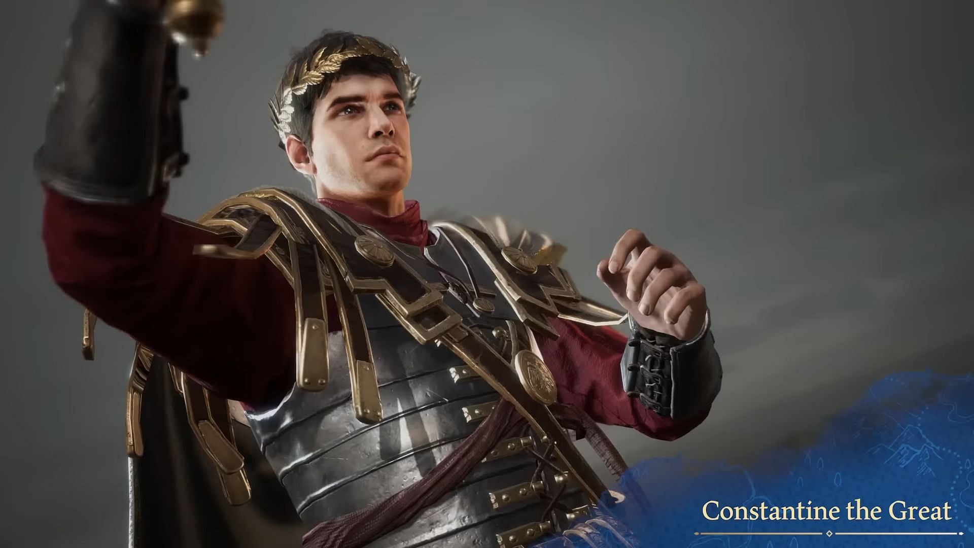 Constantine the Great in Age of Empires Mobile (Image via YouTube/Age of Empires Mobile)