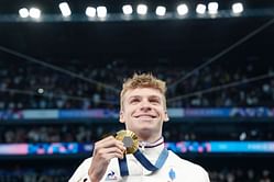 "I hide under a cap and glasses" - Leon Marchand opens up on dealing with fame after his Paris Olympics victorious streak