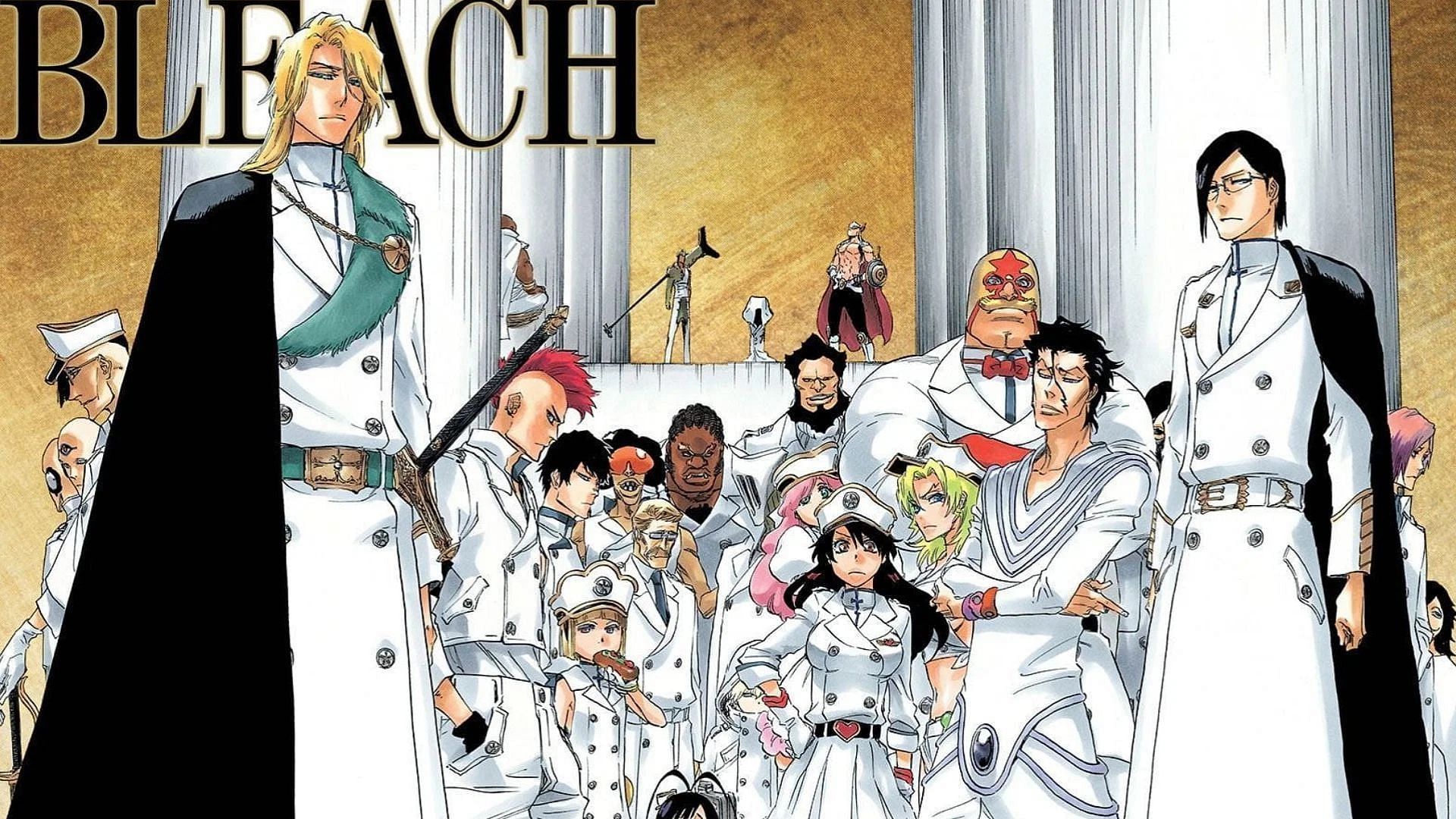 The Quincies as shown in the anime (Image via Shueisha)