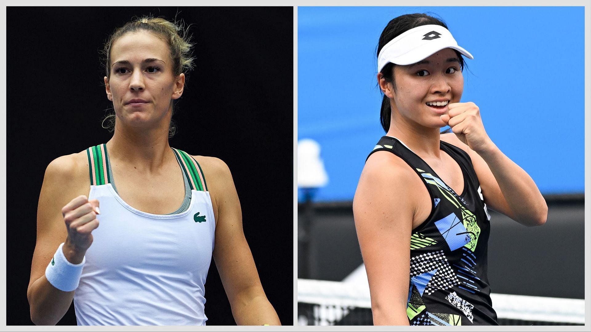 Bernarda Pera (L) vs Sara Saito (R) preview, (Source: Getty Images)