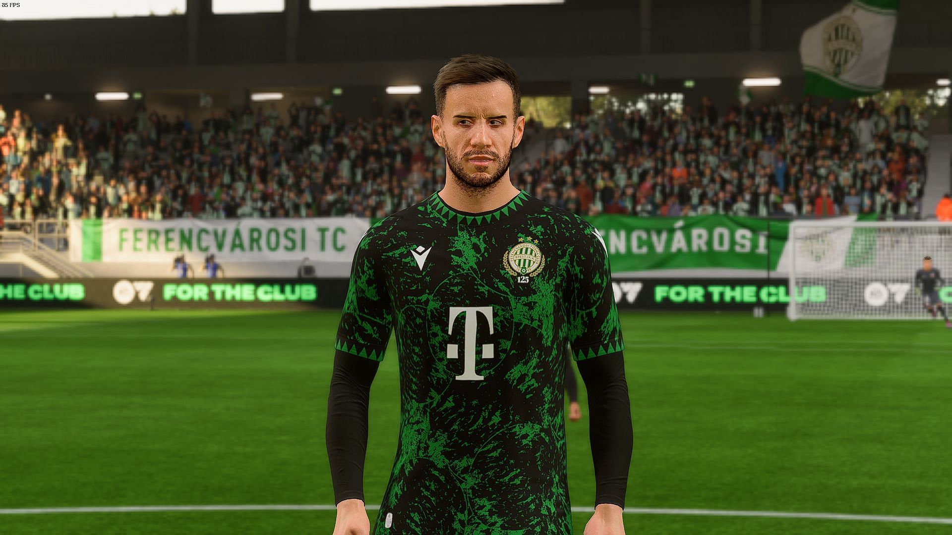 Ferencvarosi TC&#039;s Away kit in FC 25 (Image via EA)