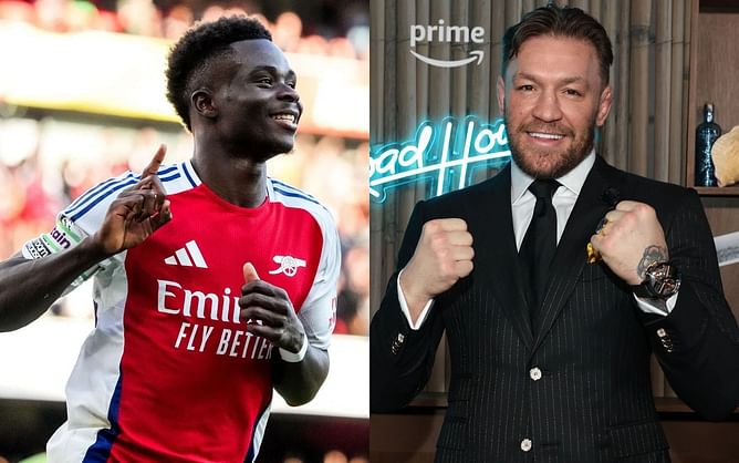 Conor McGregor's surprise pitch appearance at Emirates Stadium with Bukayo Saka prompts Arsenal to investigate and revise security measures