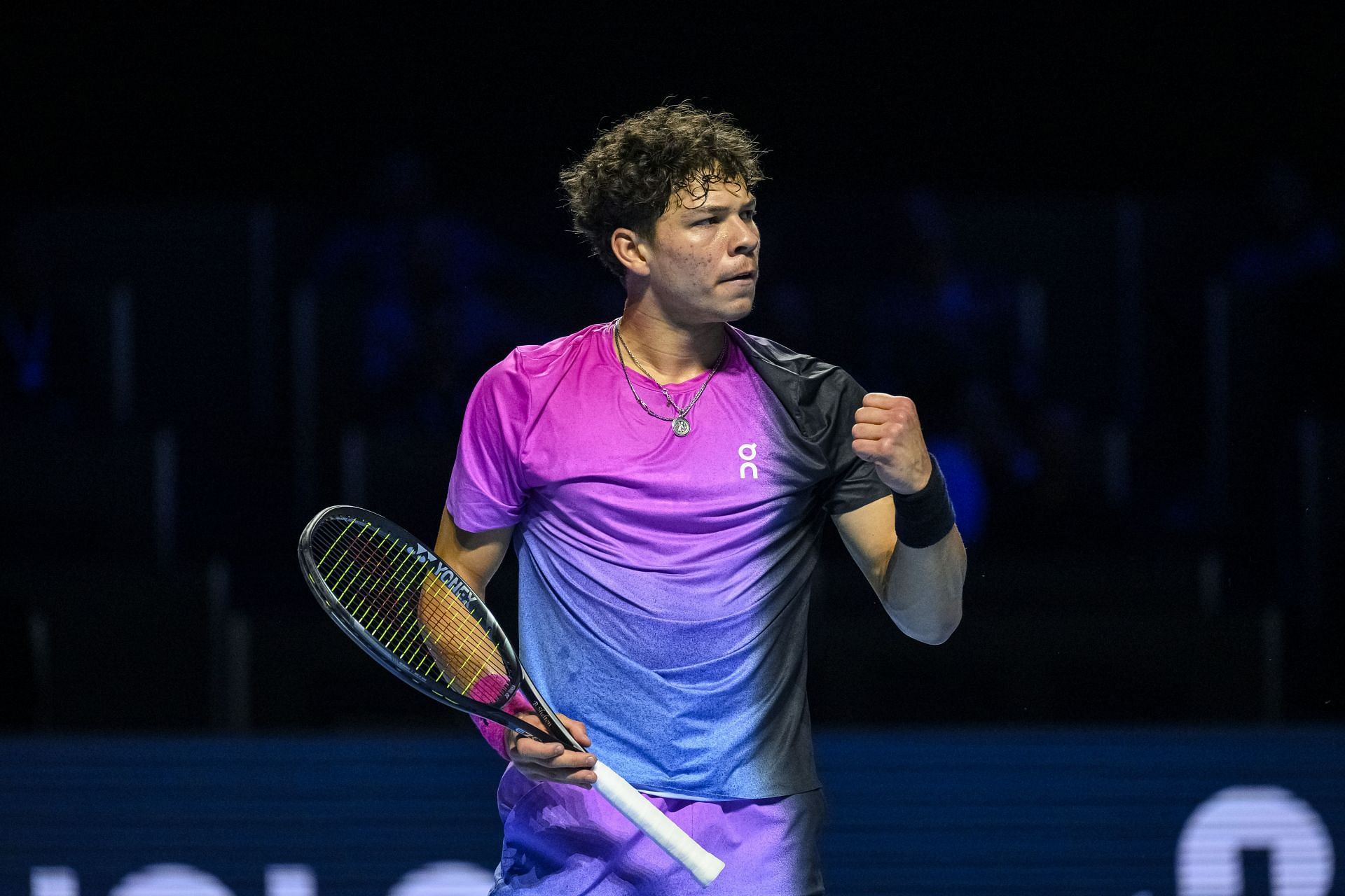 Ben Shelton at the Swiss Indoors Basel - Source: Getty