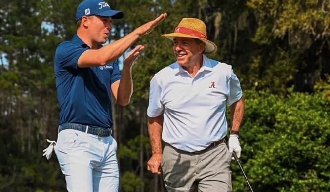 "Nobody really knew how it would be": Justin Thomas drops eye-catching statement on Nick Saban's ESPN job post-retirement