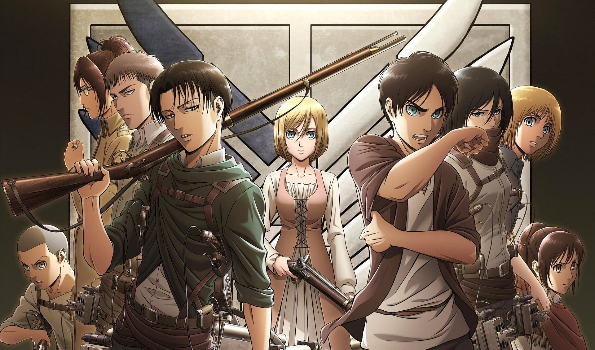 Attack on Titan (Image via WIT Studio)