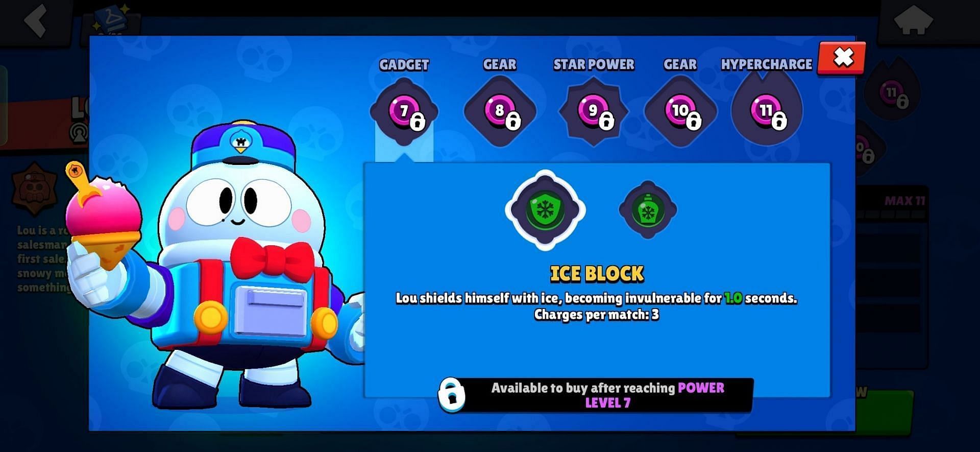 Ice Block Gadget (Image via Supercell)