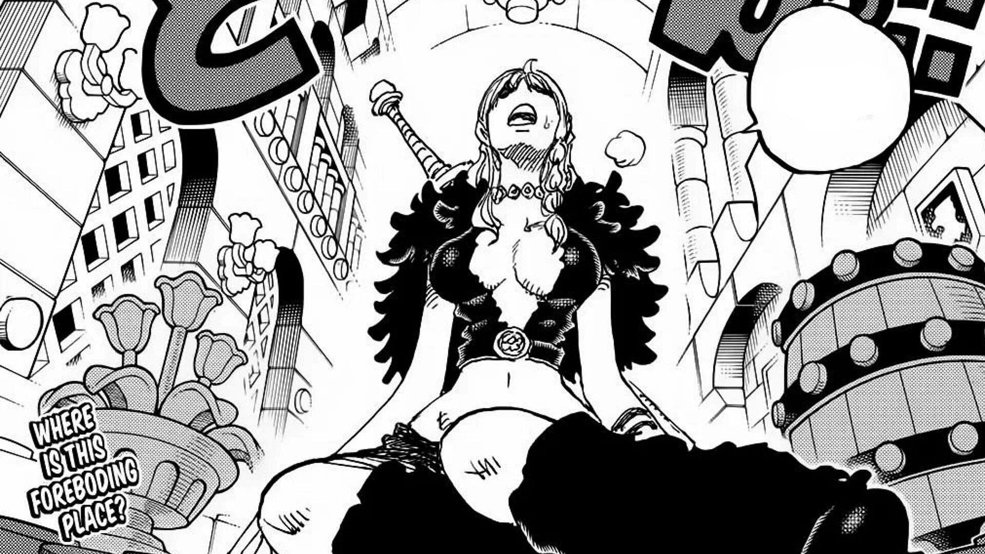 Nami as seen in the manga (Image via Shueisha)