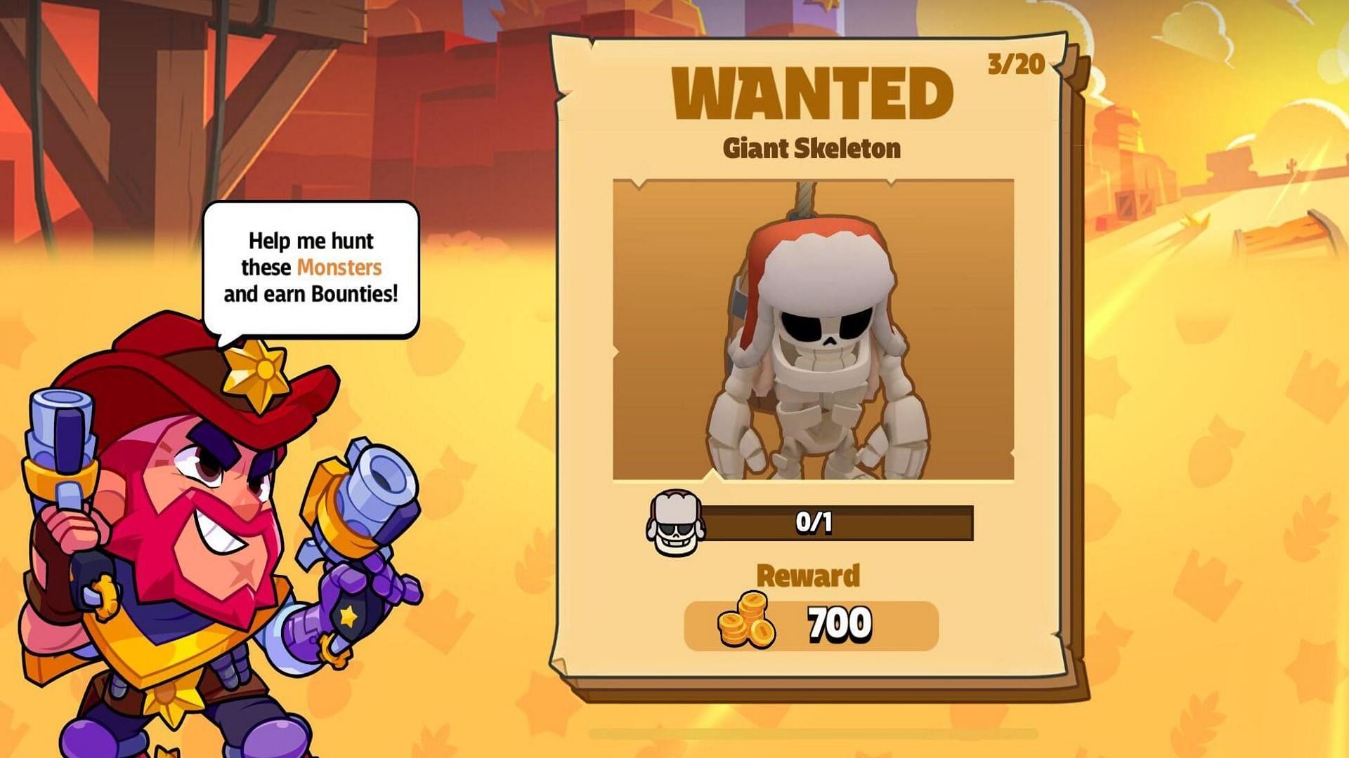 Squad Busters Bounty Hunt event (Image via Supercell)