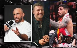 Alexander Volkanovski shares if he's concerned about Conor McGregor's "call me" tweet at Ilia Topuria