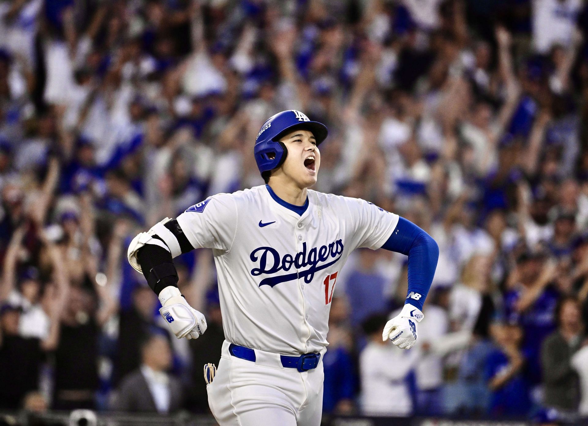 Los Angeles Dodgers defeated the San Diego Padres 7-5 to win game 1 of the NLDS. - Source: Getty