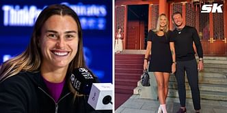 In Pictures: Aryna Sabalenka shows off various tiger-themed gifts she received at China Open after exit, ft. boyfriend Georgios Frangulis