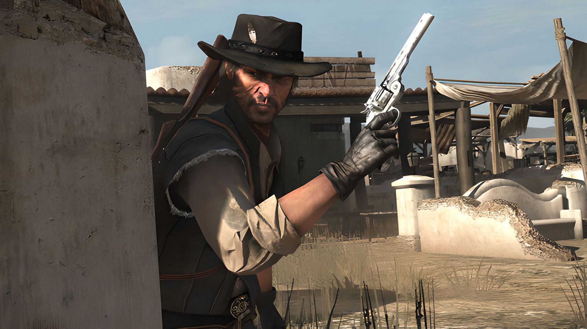 Red Dead Redemption features a whopping 106 voice actors (Image via Rockstar Games)