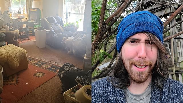 Asmongold has shared further pictures of his ongoing efforts to clean his house (Image via Asmongold/X)