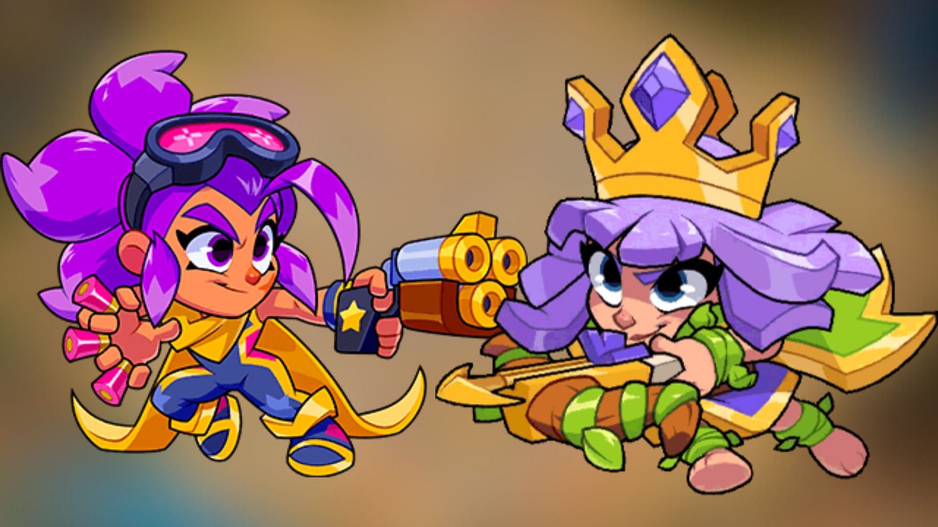 Archer Queen and Shelly have one of the best squad synergies (Image via SuperCell)