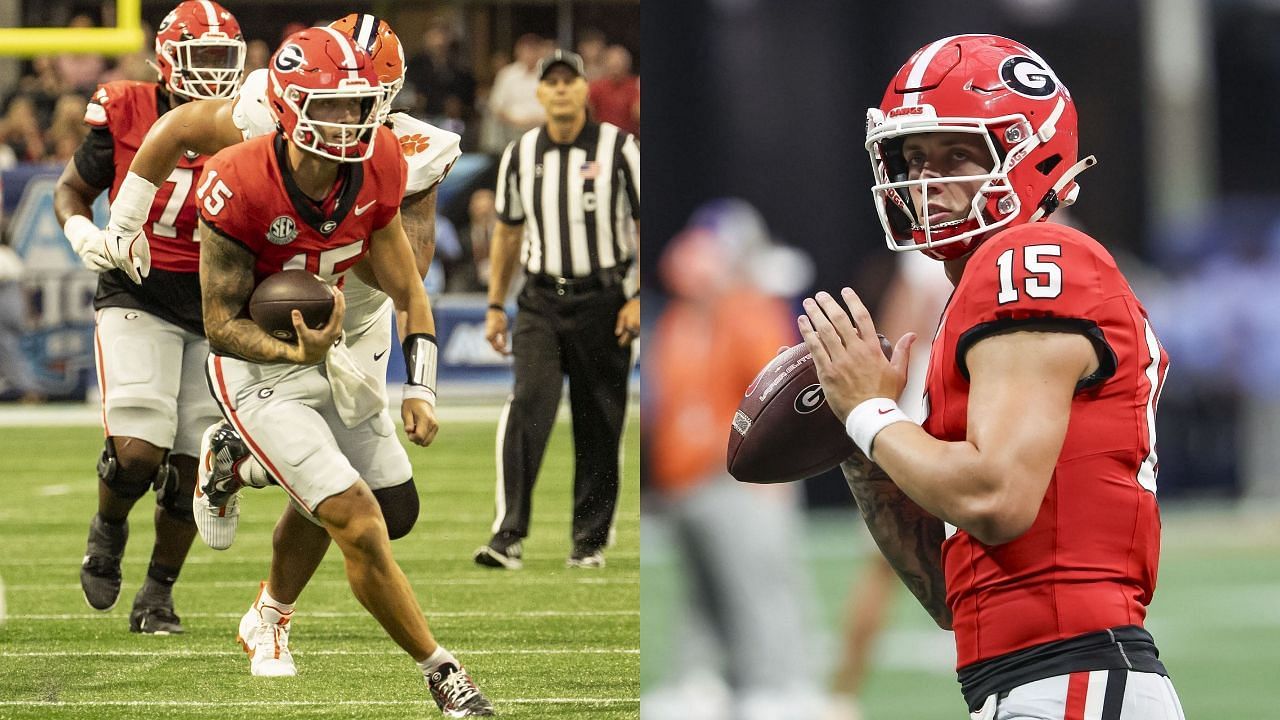 &quot;I love you &amp; your soul&quot;: Georgia QB Carson Beck