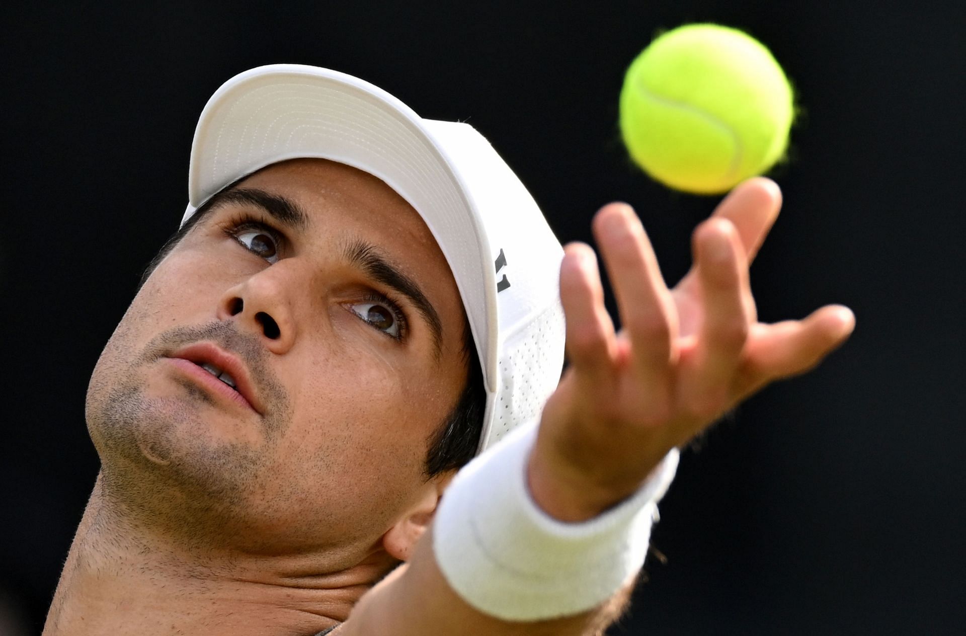 Marcos Giron in action at the 2024 Stuttgart Open (Picture: Getty)