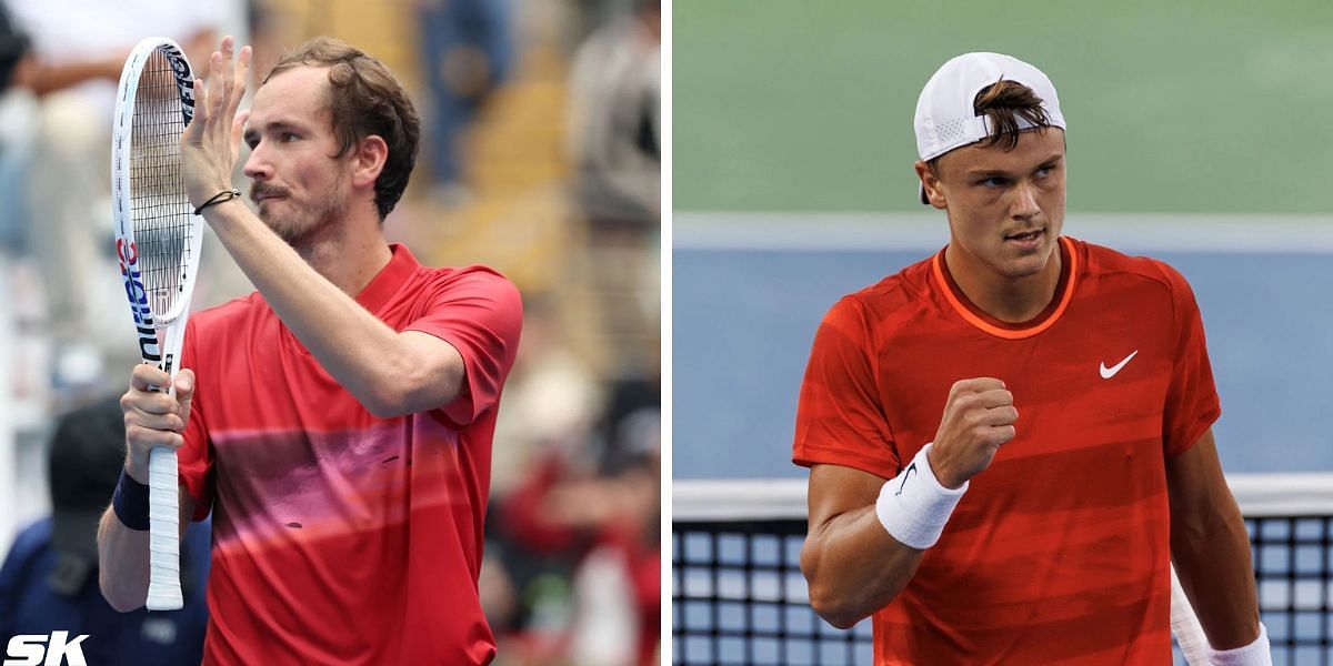 Daniil Medvedev and Holger Rune both suffered heavy defeats at the Six Kings Slam (Image Source: Getty)