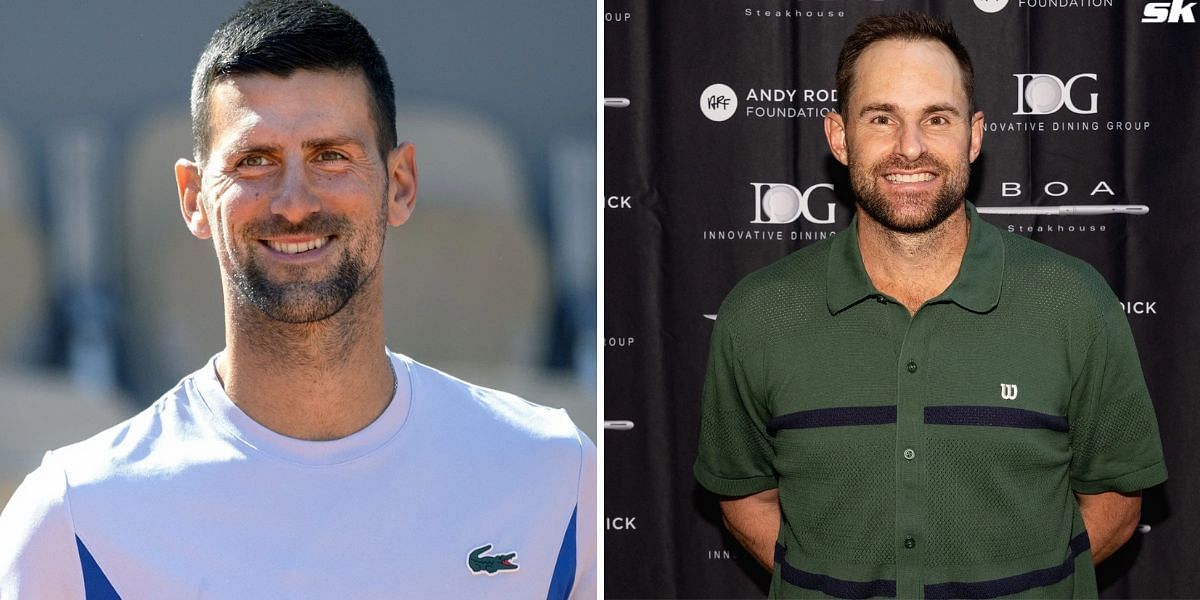 Novak Djokovic (L) &amp; Andy Roddick (R) [Image Source: Getty Images]