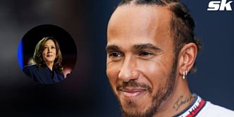 "Just very surreal" - Lewis Hamilton reacts to US presidential candidate Kamala Harris calling him her favorite driver