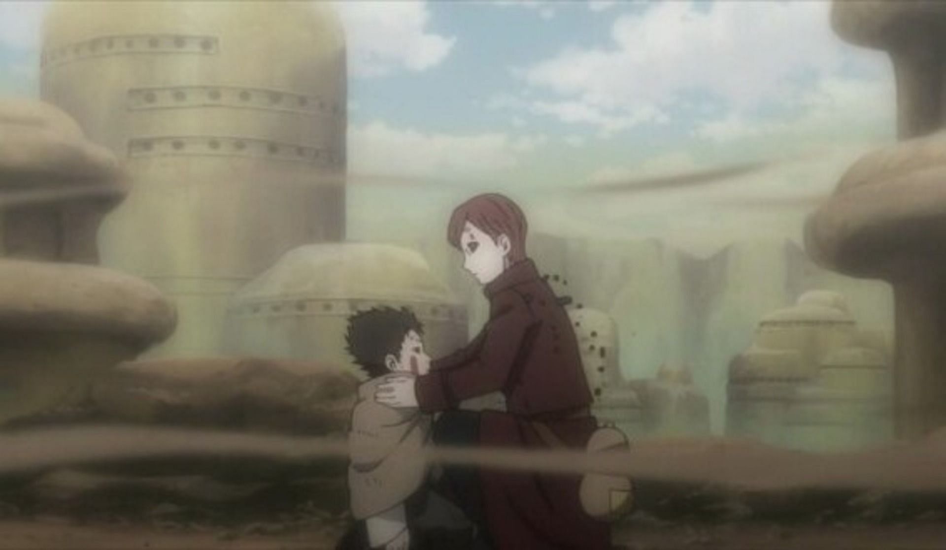 Shinki and Gaara (Image via Studio Pierrot)