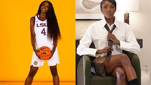 WATCH: LSU’s Flau'jae Johnson shouts, motivates, and fixes her hair while coaching against Overtime’s Team Paige